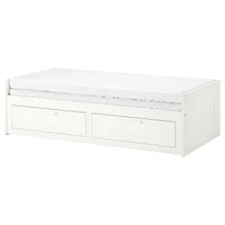 IKEA BRIMNES(002.287.05) каркас ліжка з 2 ящиками, білий
