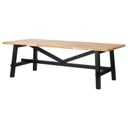 IKEA SKOGSTA(004.526.43) стол, Акация/Черная