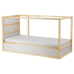 IKEA KURA (802.538.09) Двусторонняя кровать, белая, сосна