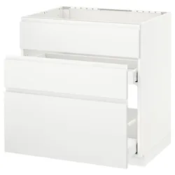IKEA METOD / MAXIMERA(191.121.11) одна штука от злотых + 3 штуки / 2 штуки, белый / Воксторп матовый белый