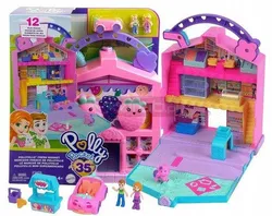 Набор POLLY POCKET "Фермерский рынок" с машинкой, 2 куклами HRD45