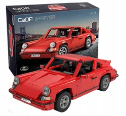 Конструктор спортивний автомобіль ada Master Red Car Classic Sports Car Vehicle 1429 деталей