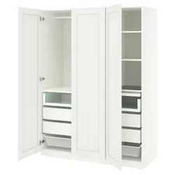 IKEA PAX / GULLABERG(595.635.64) Комбинация гардероба, белый/белый