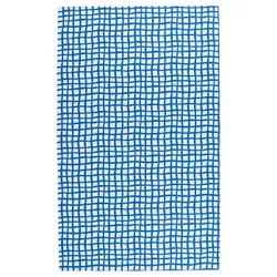 IKEA PILLERSTARR(805.973.50) скатерть, рисунок/синий белый