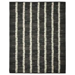 IKEA STOCKHOLM 2025(405.909.73) Плоский тканый коврик, Серый/белый/черный ручной ткац