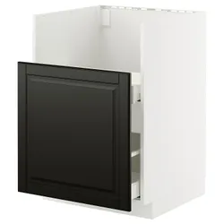 IKEA METOD / MAXIMERA(895.786.82) Кабінет ZL під високими, Biały/Bodbyn Black