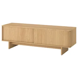IKEA STOCKHOLM 2025(405.865.08) Телевізійна лавка з розсувними дверима, Окл Дуб