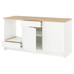 IKEA KNOXHULT(906.039.73) стоящий шкаф, дверь+ящик, белая рама