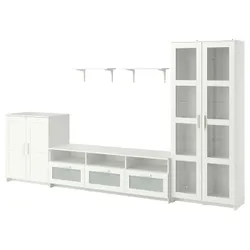 IKEA BRIMNES / BURHULT(593.986.73) Тумба под ТВ, белый