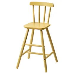 IKEA AGAM(606.013.67) Детский стул, Яркий бежевый