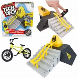 НАБОР ТЕХНИЧЕСКОЙ ДЕКИ PYRAMID RAMP СКЕЙТБОРД ФИНГЕРБОРД И ФИНГЕРБАЙК BMX