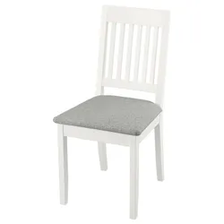 IKEA NÄSINGE(605.875.02) крісло, білий/кличко бежевий