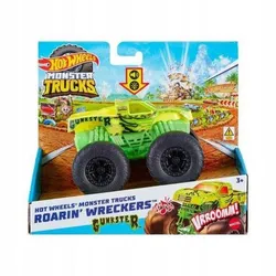Hot Wheels Monster Truck Roarin' Wreckers Gunster Sound & Light HMM54