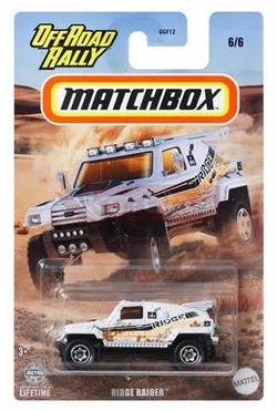 MATCHBOX OFF ROAD RALLY 6/6 Ridge Raider HVT06
