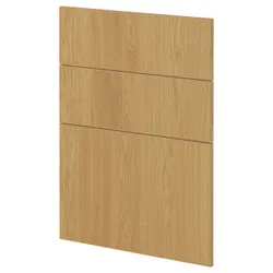 IKEA METOD(596.017.21) 3 фронта для посудомоечной машины, Синарп вокруг дуба