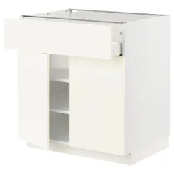IKEA METOD / MAXIMERA(895.072.08) sza stj suf/2 drz, білий/Вальстена білий