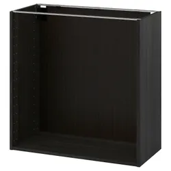 IKEA METOD(902.056.29) корпус базової шафи, ефект чорного дерева