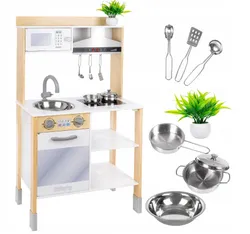 Кухня Kinderplay GS0061 дитяча велика кухня зі звуковими ефектами набір посуду іграшкова кухня для дітей