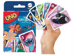 Карточная игра UNO Disney «Лило и Стич», семейная игра для детей от 7 лет и старше JCC10