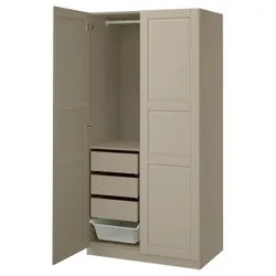 IKEA PAX / TYSSEDAL(996.031.67) Комбинация гардероба, серый -раз/серой