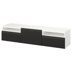 IKEA BESTÅ(895.689.23) Телевізійна шафа, Білий/Hammarsmed антрацит