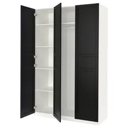 IKEA PAX / FLISBERGET(194.802.74) Комбинация гардероба, белый/антрацит