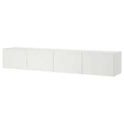 IKEA PLATSA(293.206.52) Настінна шафа, Фоннес білий / білий