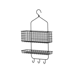 IKEA BLECKSJÖN(505.232.71) душевая стойка, 2 уровня, черный