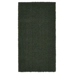 IKEA VINDEBÄK (305.084.17) ковер с длинным ворсом, темно-зеленый