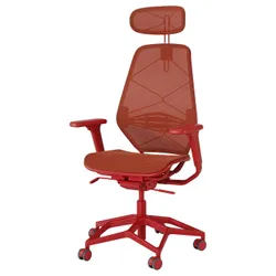 IKEA STYRSPEL(306.130.55) Игровое кресло, красный