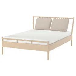 IKEA BJÖRKSNÄS(395.016.85) каркас ліжка, береза/березовий шпон/Lindbåden