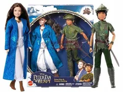 Куклы Disney Питер Пэн и Венди Дарлинг, набор из 2 кукол HNY36