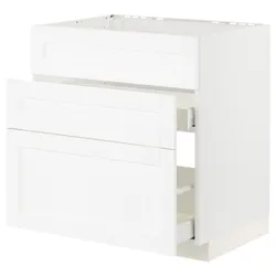 IKEA METOD / MAXIMERA(994.734.01) одна штука від злотих + 3 шт./2 шт, Enköping білий / ефект білого дерева