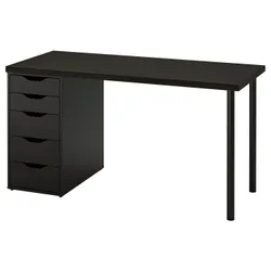 IKEA LAGKAPTEN / ALEX(894.321.71) рабочий стол, Царнибр