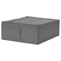 IKEA SKUBB(605.910.52) контейнер для одягу/ постільної білизни, темно-сірий