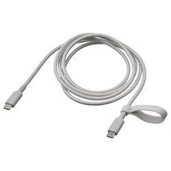 IKEA LILLHULT(405.810.92) USB-C і USB-C, світло сірий