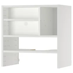 IKEA METOD(505.476.39) підвісна шафа для вбудованої витяжки, білий