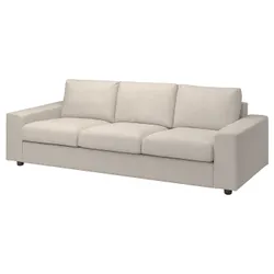 IKEA VIMLE(694.013.35) 3-местный диван, с широкими подлокотниками / Gunnared бежевый
