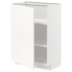 IKEA METOD(095.071.32) шкаф/полки, белый/Вальстена белый