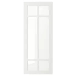 IKEA STENSUND(304.505.86) стеклянные двери, белый
