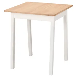 IKEA PINNTORP(505.294.66) стол, светло-коричневое/белое пятно