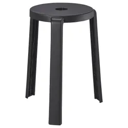 IKEA IBBARBO(405.715.35) табуретка, темно -серый