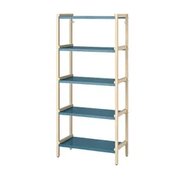 IKEA EKENABBEN(905.963.93) полиця, Осіка/синій