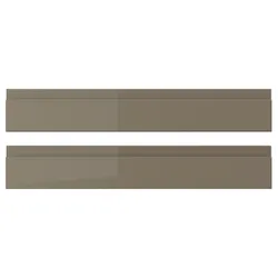 IKEA VOXTORP(105.817.72) Фронт ящика, Темно -серый коричневый блеск