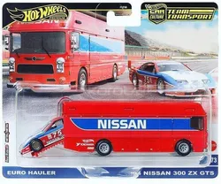 Транспортное средство HOT WHEELS Team Transport #73 HRV44 '94 Nissan 300 ZX GTS и Euro Hauler
