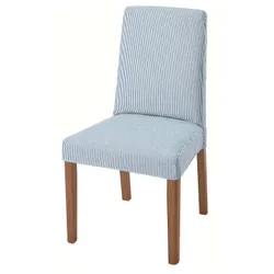 IKEA BERGMUND(093.899.87) стілець, наслідування. dębu / Rommele темно-синій / білий
