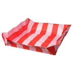 IKEA DOFTRIPS(506.119.51) килимок для пересадки рослин, смугастий рожевий/яскраво-червоний