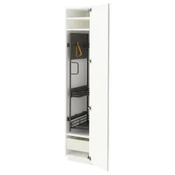 IKEA METOD / MAXIMERA(395.742.57) High Cabinet/Interior Inn, Белый/Рингхульт белый