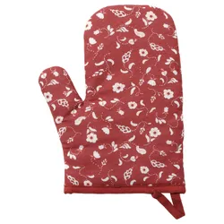 IKEA INAMARIA (504.930.90) кухонная перчатка, узор / красный