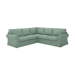 IKEA EKTORP(794.362.35) 4-місний кутовий диван, Таллміра світло-зелений
